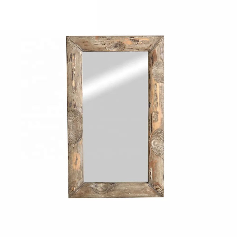 Mayco Rectangle Wood Frame Mirror Modern Elegant Wall Mounted Mirror for Bathroom, Living Room, Natural wood
Mayco Rectangle Wood Frame Mirror Modern Elegant Wall Mounted Mirror for Bathroom, Living Room, Natural wood