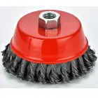 Flat Steel Wire Disc Brush Wire Wheel For Polishing