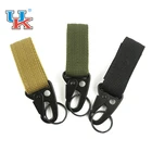 Outdoor nylon webbing buckles Multi-function mountaineering eagle hook belt keychain