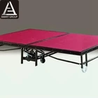Wedding stage Mobile Folding Stage Platforms 8x 4ft Panel Staging