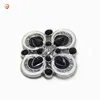 New Jewelry Crystal Shoes Accessories Decorative Metal Buckle Ornament for Women Shoe