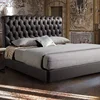 Modern Design Furniture Royal King Size Plywood Bed Set