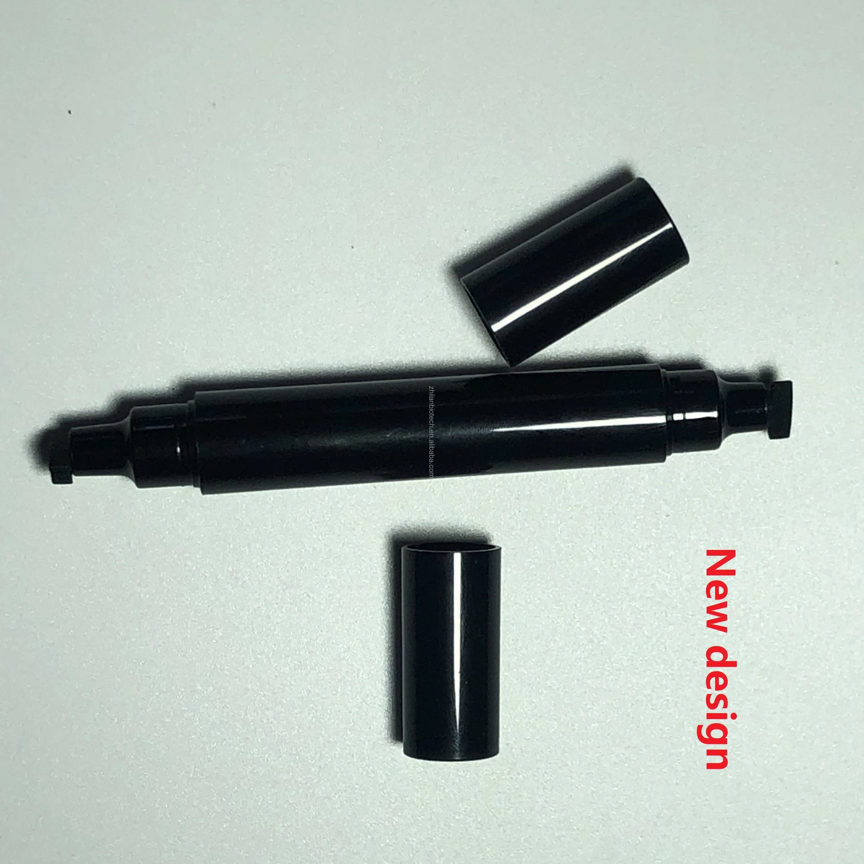 2019 new design same size cap left and right eyeliner stamp in one pen, Above 5 colors
2019 new design same size cap left and right eyeliner stamp in one pen, Above 5 colors