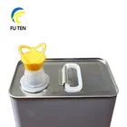 Plastic spout cap bottle caps ,42mm spout closure for motor oil tin can/pail