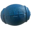 Promotional Good Bouncy Blue Solid Sponge Rubber Foam Ball Rugby Shaped Sports Style Rubber Balls Toys For kids