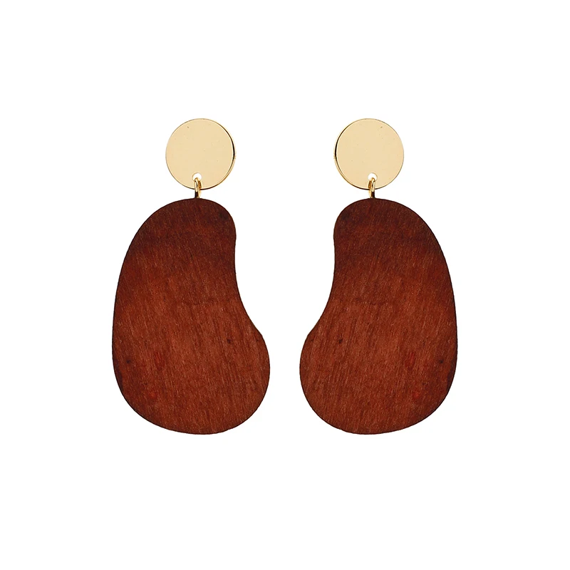 ed01956d Fashion Jewelry Wood Simple Korean Fashion Retro Wooden Earrings Jewelry, Gold
ed01956d Fashion Jewelry Wood Simple Korean Fashion Retro Wooden Earrings Jewelry, Gold