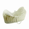 Eco-friendly Wicker Baby Bassinet / baby crib/baby cradle
