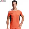 Quick dry sublimation soccer suit team sport football jersey shirt maker