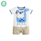 Lovely panda cartoon baby rompers, baby clothing bodysuit, custom made baby rompers