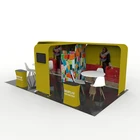 Stand Exhibition Design Portable Trade Show Booth Nice Artwork Design 3x6 Exhibition Stand