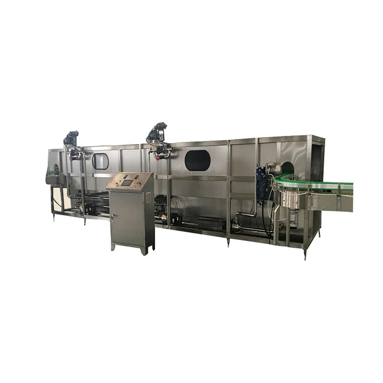Automatic pasteurizer conveyor cooling tunnel