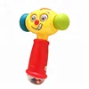 High Quality Cartoon Baby Plastic Hammer Toy with Light