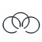 DIN7993 C type external round wire snap steel rings