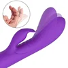 Valleymoon silicone rechargeable finger motion clitoris rabbit vibrators for women