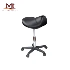 Saddle Stool Rolling Stoo 2 part l Salon Stool