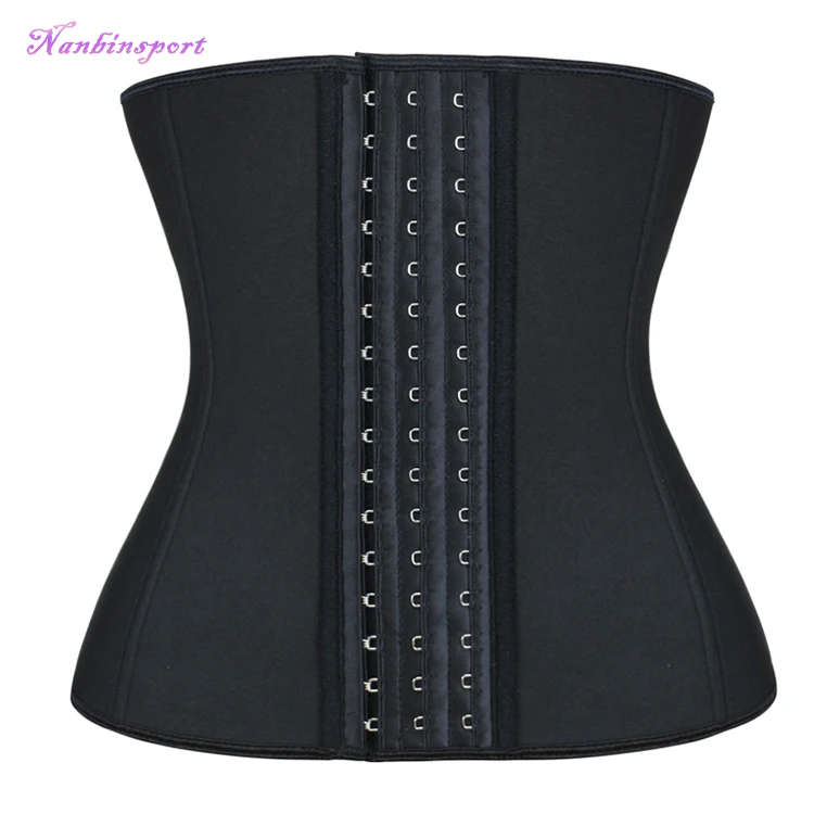 NANBIN elastic waist trimmer private label waist trimmer belt waist trainer corset latex, Black colors
NANBIN elastic waist trimmer private label waist trimmer belt waist trainer corset latex, Black colors