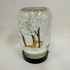 Wholesale 3d Souvenir Resin Snow Globe Glass Jar Shape Transparent Crystal Water Ball Christmas Decoration Gift