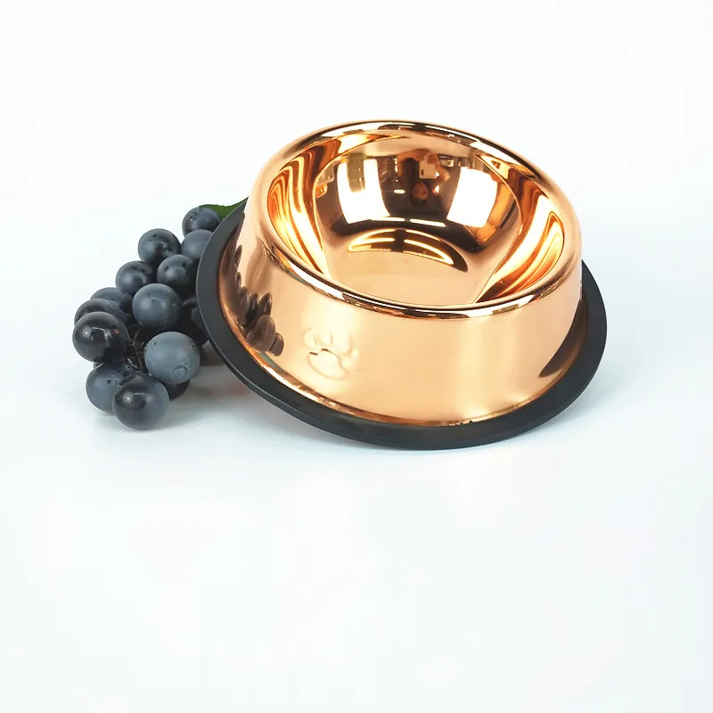 High Quality Gold Rose Copper Pet Bowls Hot Sale Unique Design Stainless Steel Copper Dog Bowl, Rose gold
High Quality Gold Rose Copper Pet Bowls Hot Sale Unique Design Stainless Steel Copper Dog Bowl, Rose gold