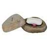 Wholesale Natural Bronze Recessed Soap Dish Stone Holder For Shower