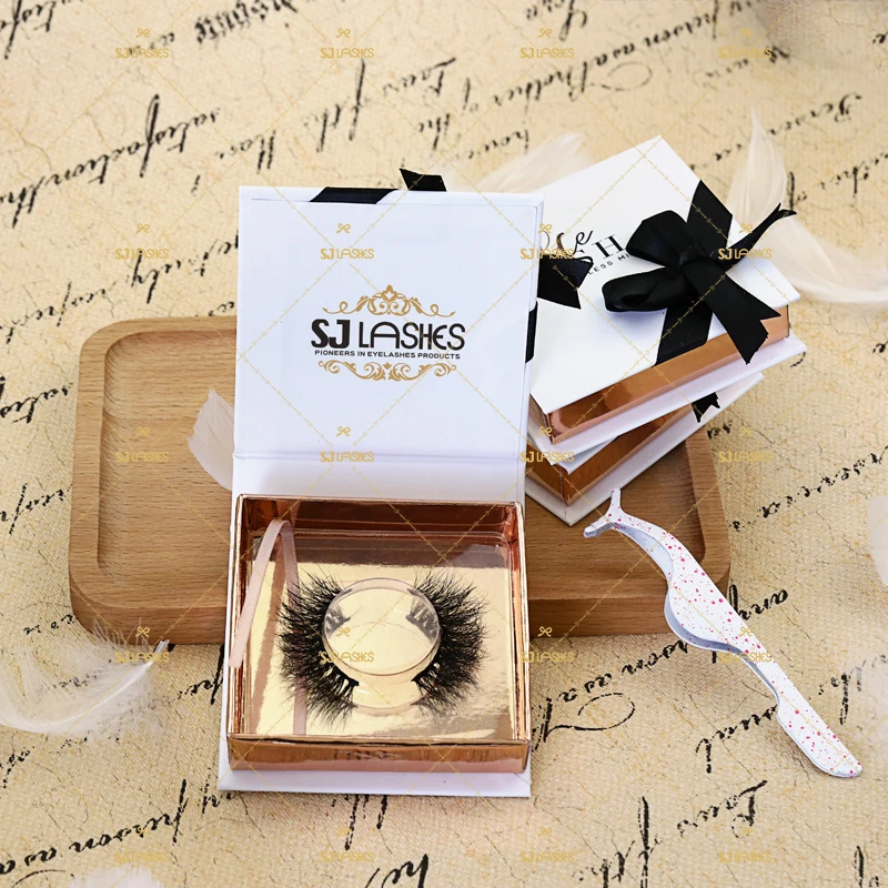 3D Faux Mink Eyelashes 25 mm Mink Lashes Own Logo custom eyelash packaging, Natural black
3D Faux Mink Eyelashes 25 mm Mink Lashes Own Logo custom eyelash packaging, Natural black