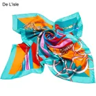 Factory directly Customizable print Lady 100% silk scarf