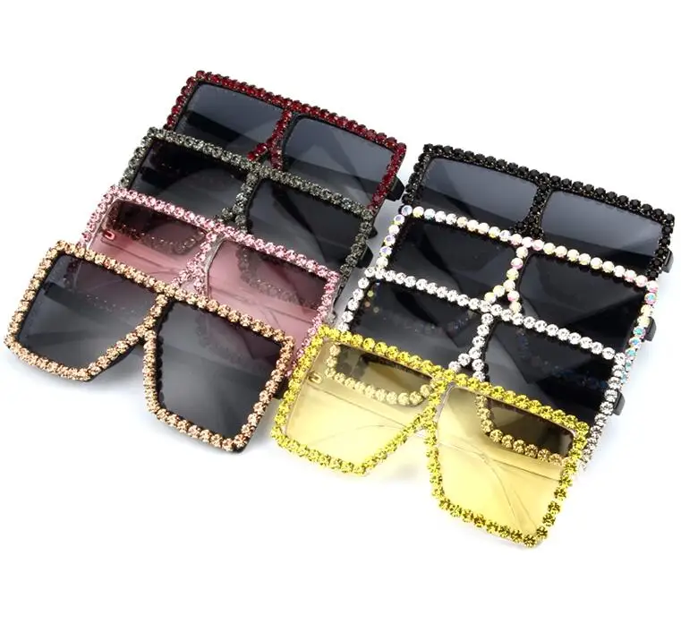 Wiipu Oversize Sunglasses Women Luxury Rhinestone Yellow Pink Sunglasses Vintage Sun Glasses
Wiipu Oversize Sunglasses Women Luxury Rhinestone Yellow Pink Sunglasses Vintage Sun Glasses