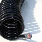 Low Voltage Flexible Retractable Spiral Spring Coiled Cable coiled cable spring power cable