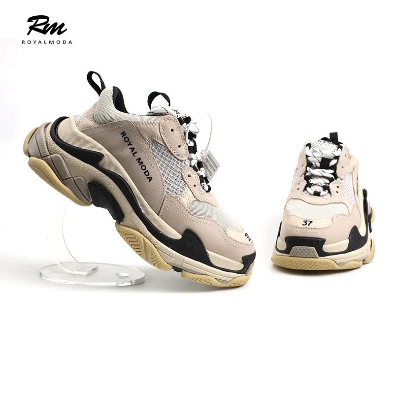 2019 customization fashion brand tripleS sneaker for women man Casual Shoes height increasing running shoes EU42 EU43 EU45, Beige
2019 customization fashion brand tripleS sneaker for women man Casual Shoes height increasing running shoes EU42 EU43 EU45, Beige