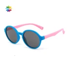 Baby Sunglasses 100% UV Proof Flexible silicone rubber Toddler Sunglasses for Kids