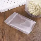 Matte Clear Stand Up Pouch Top Zip Lock Plastic Bag