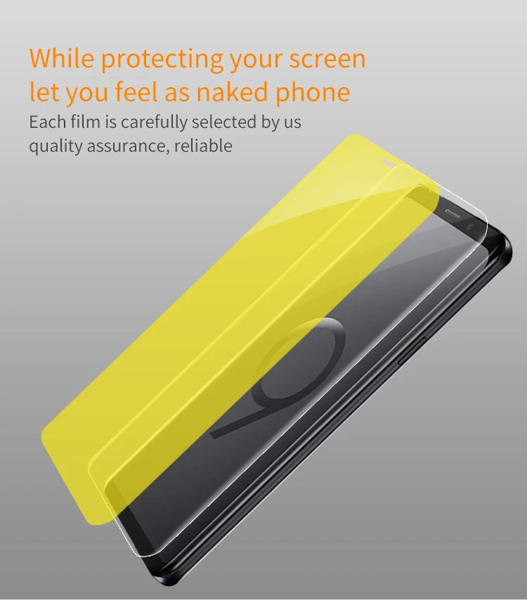 2019 new arrivals screen protector TPU material fit for iphone for samsung galaxy j6 price screen protector, Yellow
2019 new arrivals screen protector TPU material fit for iphone for samsung galaxy j6 price screen protector, Yellow
