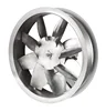 304 stainless steel blades high temperature axial duct fan