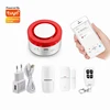Wireless connection home automation 433 mhz system gateway/TuYa/Fire Alarm/