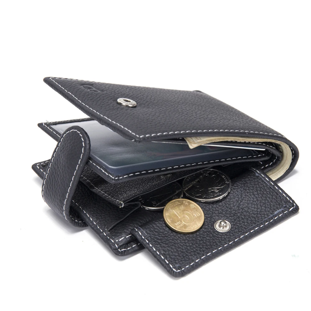 BABORRY HOT SALE High Quality Genuine COWHIDE Leather Men Purse Wallet WITH SMALL COIN BAG INSIDE, Black
BABORRY HOT SALE High Quality Genuine COWHIDE Leather Men Purse Wallet WITH SMALL COIN BAG INSIDE, Black