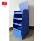 Custom Reliable Supplier Plastic PP Polypropylene Floor Plastic Display Stand Racks