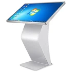 Stand Library Touch Screen 32inch Monitor Panel Display Mall LCD Information Kiosk
