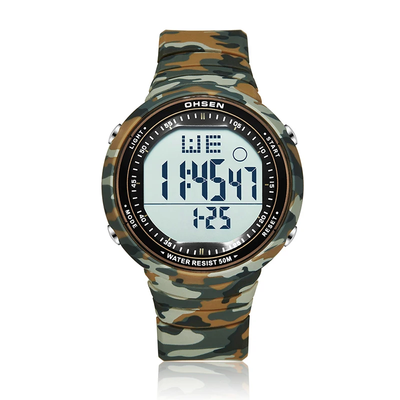 OHSEN 1812 Man Digital Watches Fashion Sports Style Shock Army LED Electronic Wrist Watches Relogio Masculino, 6 colors
OHSEN 1812 Man Digital Watches Fashion Sports Style Shock Army LED Electronic Wrist Watches Relogio Masculino, 6 colors