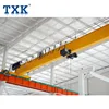 5 ton small rail type single girder industry overhead crane with electric hoist