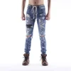 DiZNEW OEM No brand guangzhou jeans market buy jeans in bulk mens ripped jeans