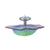 New rainbow colorful glass sinks bathroom unique wash basin