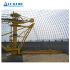 Prefabricated Steel Frame Building Barrel Vaults Space Frame Coal Yard Storage