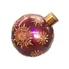 Wholesale Navidad party Indoor decor mult led light up polyresin Giant Christmas ball