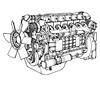 XCMG Loader engine assy LW500K ZL50G WEICHAI DEUTZ Diesel Engine WD615