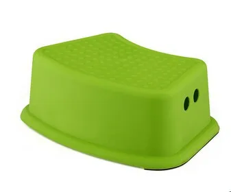 CHEAP HOT SALE child PP colorful anti-skid bathroom plastic foot bathroom step stool non-slip