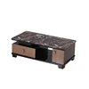 modern living room contemporary centre fancy Tempered glass top coffee table design