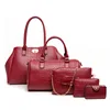 very favored with free shipping multifunctional ladies classy handbag red woman handbags