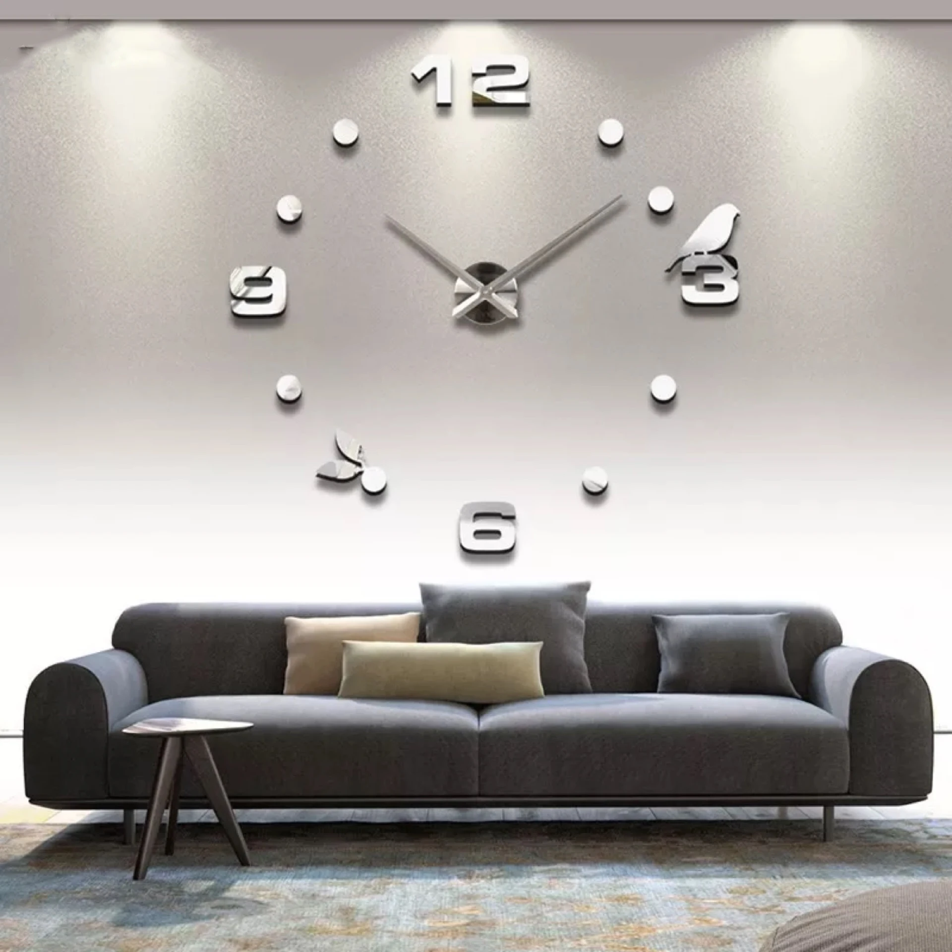 Funny Running Alarm Clock Rolling Digital Clock for Creative Promotional Gift Customize Bird Clock