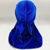 wholesale Mens plain hair durag with extra long tail