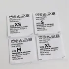 High Quality Custom Garment Woven Label Washing Instruction Label Cotton Clothing Wash Care Labels