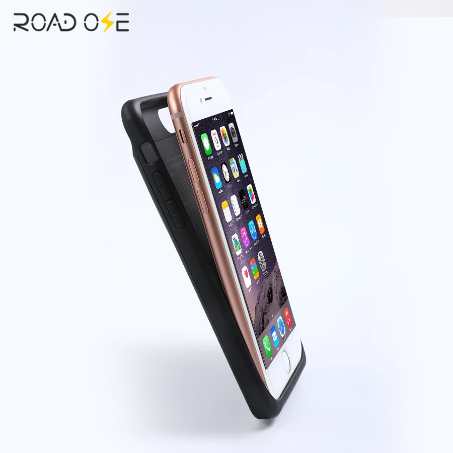 7200mah High Capacity Slim Portable Wireless Power Charging Cell Phone Protective Powerbank Case Charger for iPhone 6 7 8 Plus, Black
7200mah High Capacity Slim Portable Wireless Power Charging Cell Phone Protective Powerbank Case Charger for iPhone 6 7 8 Plus, Black